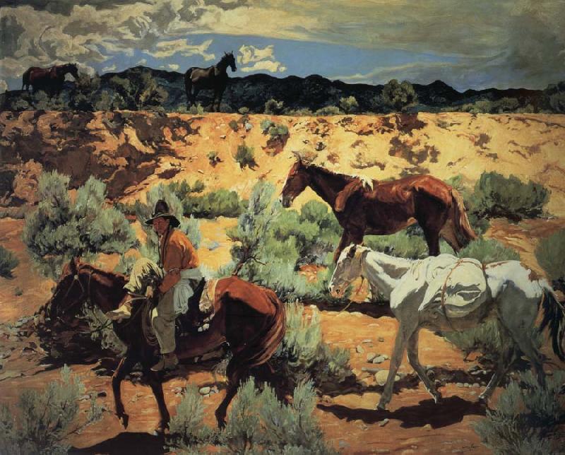 Walter Ufer The Southwest oil painting picture